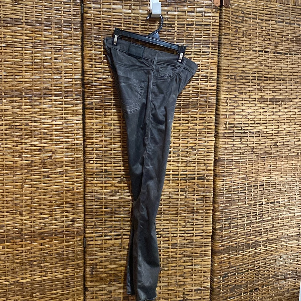 Joan Smalls X True Religion kids satin black gray, tie-dye jeans ok condition 23